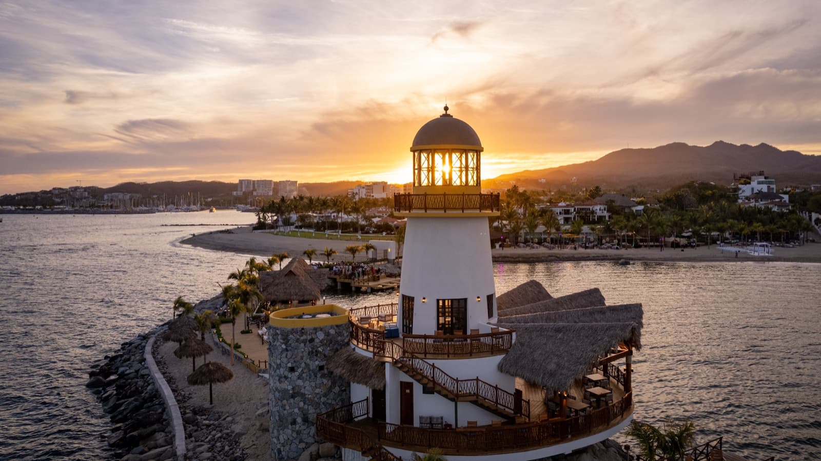 El Faro lighthouse at sunset